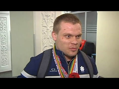 Sunkiaatletis Žygimantas Stanulis iš Europos čempionato grįžo su sidabro medaliu