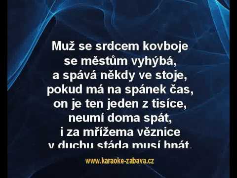 Jakub Smolík - Muž se srdcem kovboje (karaoke KLIP)