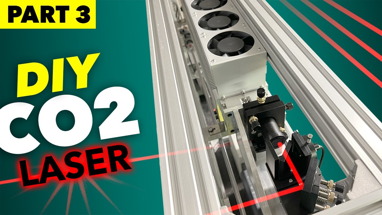 DIY CO2 Laser Cutting/Engraving Machine: Part 3