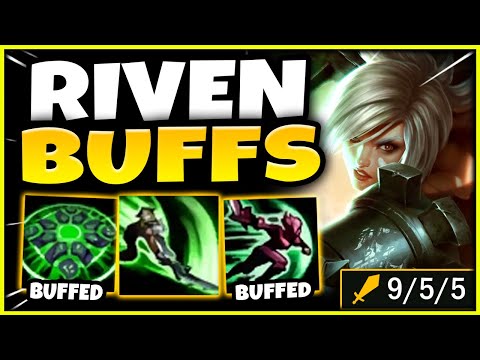 TESTING OUT THE NEW RIVEN BUFFS!! (HOW STRONG IS IT?) S12 RIVEN TOP GAMEPLAY (Season 12 Riven Guide)