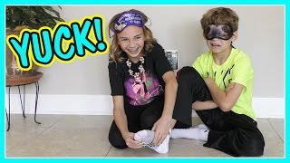 WHAT'S IN MY SOCK CHALLENGE | We Are The Davises
