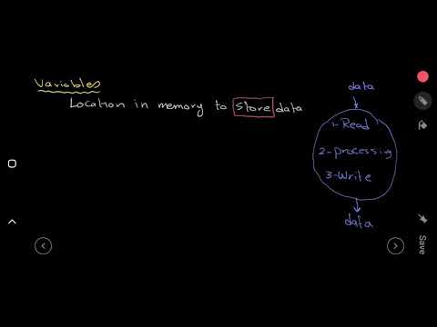 Programming Level 0 Lesson 04 Read data to variables