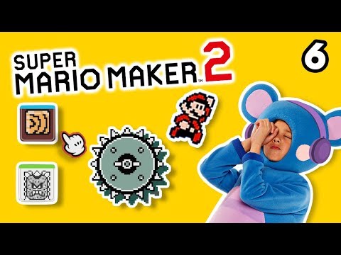 Super Mario Maker 2 EP 6 Eep's Bridge Is Falling Down Level Build | Mother Goose Club Let's Play