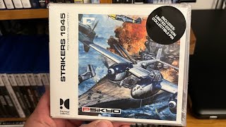 Strikers 1945 Polymega collection, unboxing and gameplay.