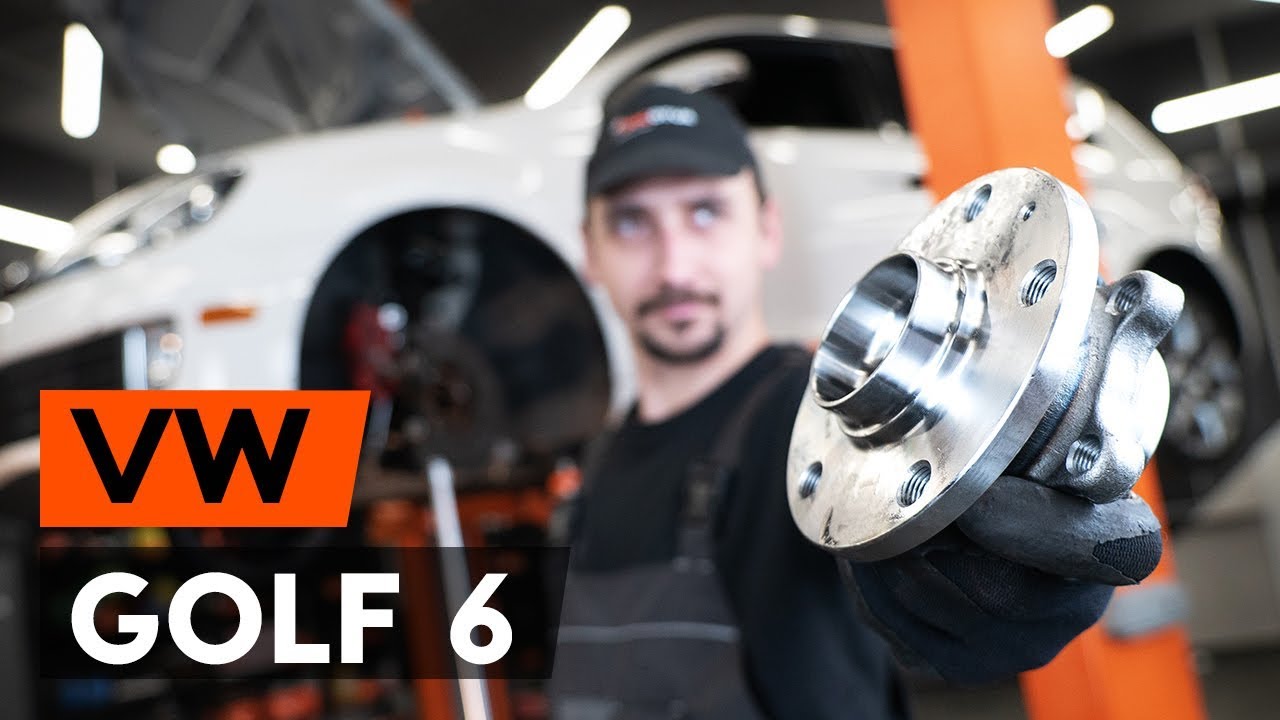 Πώς να αλλάξετε ρουλεμάν τροχού εμπρός σε VW Golf 6 - Οδηγίες αντικατάστασης