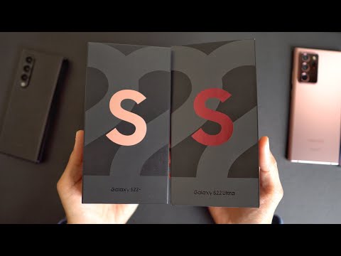 Samsung Galaxy S22 Plus | S22 Ultra - Unboxing! [Retail Version]