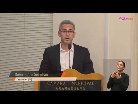 Enfermeiro Delmiran destaca importância do pequeno expediente em sessão ordinária