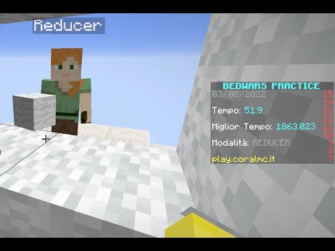 HO ROTTO IL SISTEMA-BEDWARS PRACTICE- Coralmc (VIDEO INUTILE)