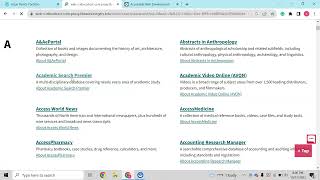How to use online databases through Rutgers Libraries - Screencast Tutorial