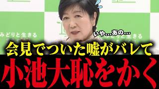 【小池百合子】小池、会見でついた嘘を専門家に暴かれ大恥をかく！【小池都知事 さとうさおり 都議会 カイロ大学 学歴詐称疑惑】