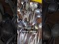 Is my silverware Silver or Plated🍴#shorts #silverware #vintagefinds