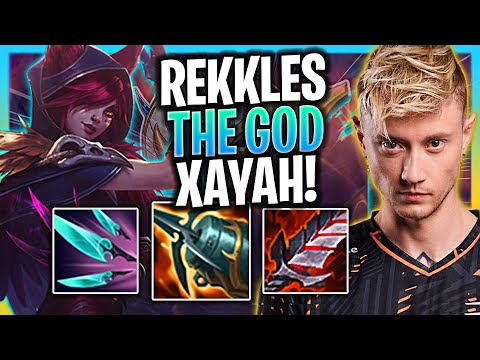 REKKLES IS A GOD WITH XAYAH! | FNC Rekkles Plays Xayah ADC vs Caitlyn!  Season 2023