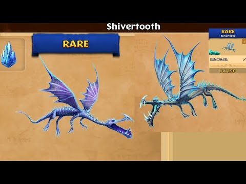 SHIVERTOOTH Max Level 150 Titan Mode - Dragons: Rise of Berk