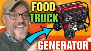 What Size Generator Do you Need to Run a Food Truck [ What Generator do food trucks use ] 2023