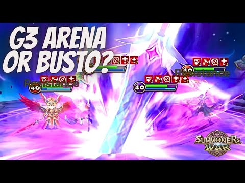 ARENA RUSH to G3 with my NEW TRINITY Offense! Tilt at the End?! [Summoners War: Sky Arena]