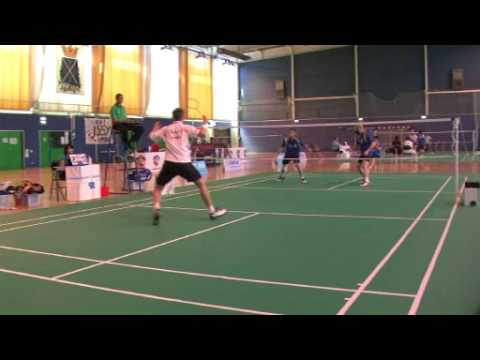N1a J10 2010 - DH - Set 2 - Championnat de France de Badminton