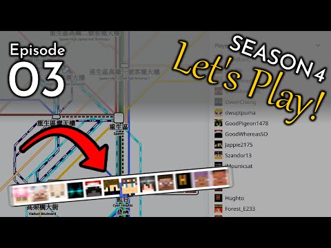 20k Special - Racing with a 20 km Radius! - Minecraft Transit Railway Let's Play S4E3