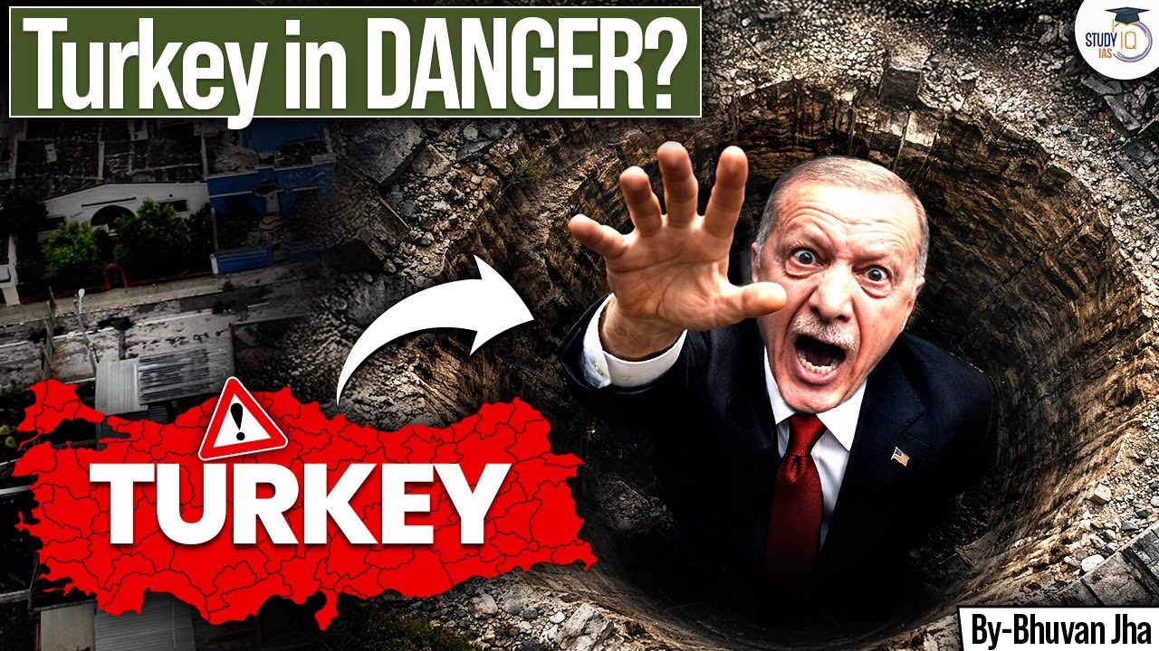 Why is Turkey Facing Massive Sinkholes? | Climate, Groundwater & Human Impact Explained | StudyIQ