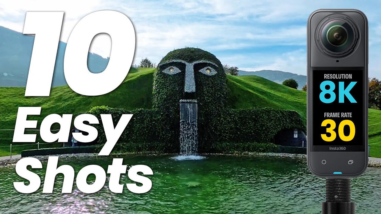 Insta360 X4: How To Film And Edit 10 Easy Shots In Austria For A Travel Vlog Video