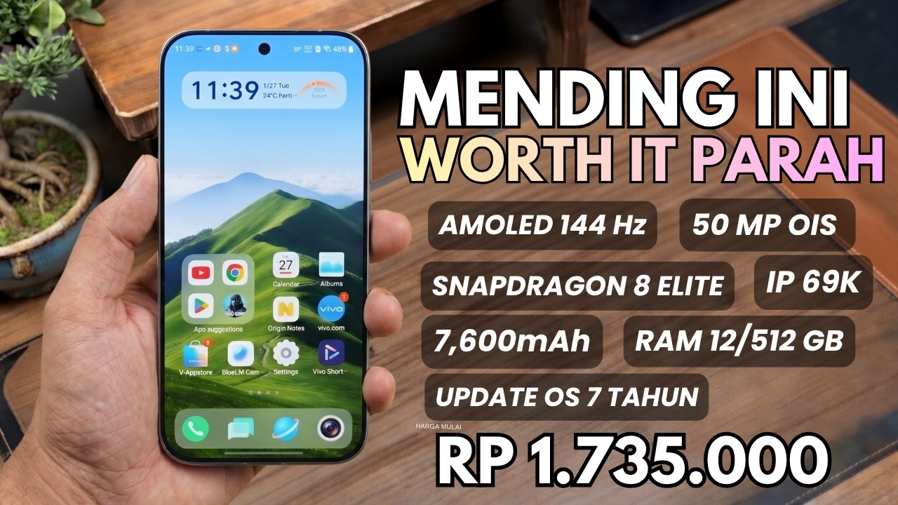 HARGA ANJLOK‼️RAM 12/512 GB, 7600mAh – HP SPEK DEWA MURAH TERBAIK DI 2026