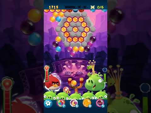 Angry Birds POP Bubble Shooter - Level 154 Gameplay Android walkthrough
