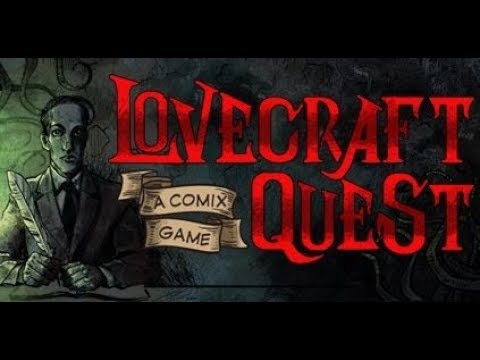 Lovecraft Quest - A Comix Game. Полное Проходждение.