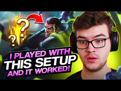 I Played Darius with THIS SETUP and it ACTUALLY WORKED