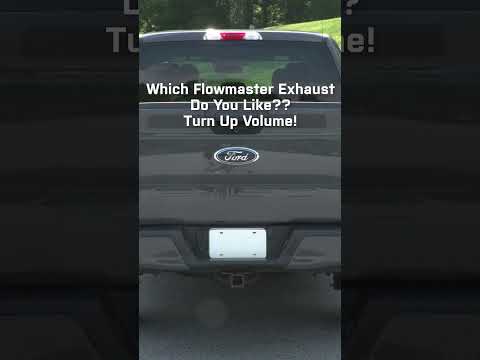 Which of these Flowmaster Exhausts do you like best? Volume UP!!! #fordf150 #f150 #exhaust