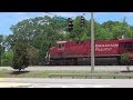 Chasing NS Train 230 In Locust Grove GA