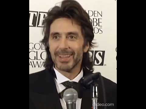 "Am I bobbing up and down a lot?" 😂💗| Al Pacino | Golden Globe, best actor |