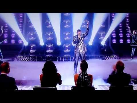 THE X FACTOR JOHNNY ROBINSON PERFORMS I BELIEVE IN A THING CALLED LOVE 22/10/2011