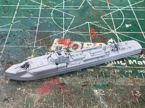 How to assemble the German S-Boats from the starter box