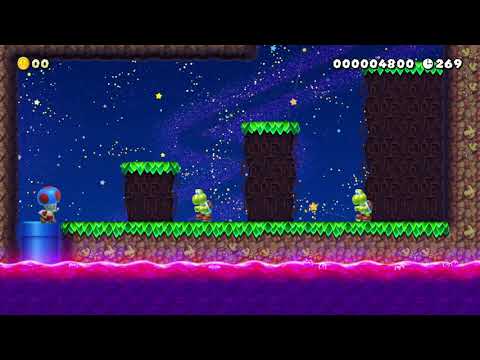 Jungle escape by Coolbeansy 🍄 Super Mario Maker 2 🍄 No Commentary aaj