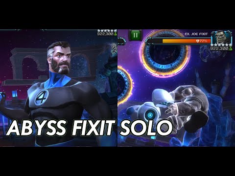 ABYSS JOE FIXIT SOLO WITH MISTER FANTASTIC.