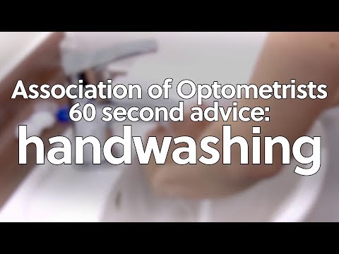 60 second advice: handwashing