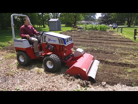 Tilling A Garden With Ease – The Ventrac Tiller – Simple Start