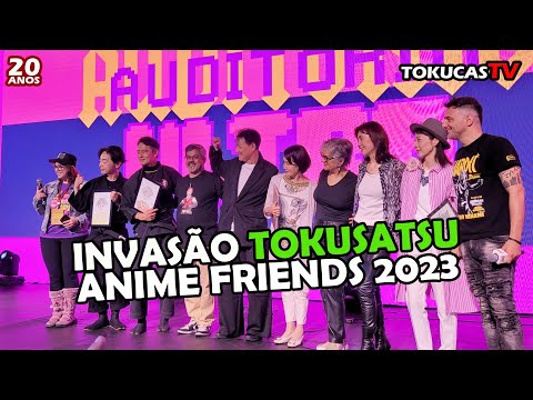 INVASÃO TOKUSATSU – DESTAQUE NO ANIME FRIENDS 2023!