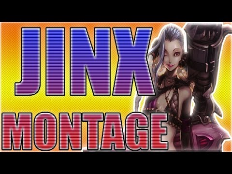 LeagueOfLegends: JINX - HYPERCARRY - MONTAGE