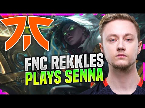 WHEN REKKLES PICKS SENNA! - FNC Rekkles Plays Senna ADC vs Jhin! | Challenger TV