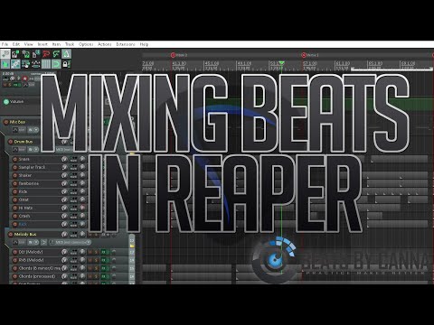 HOW I MIX MY BEATS IN REAPER
