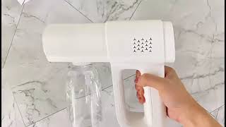 電動消毒噴霧器專用噴壺消殺防疫小型酒精消毒槍自動霧化機器充電
