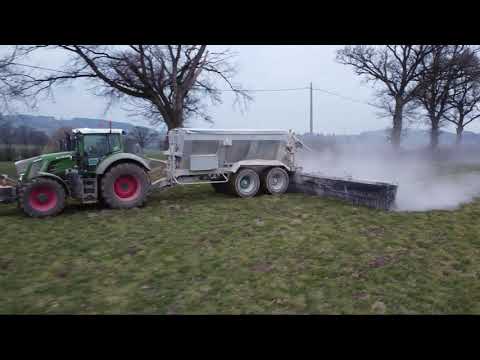 Taserag Fendt 828 épandeur MDM industrie 14M