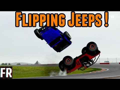 Forza Motorsport 7 - Flipping Jeeps ! - Set Up Challenge