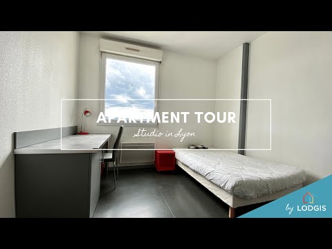 Apartment Tour // Furnished  19.9m2 in Lyon – Ref : 1L321242