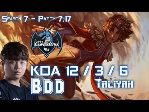LZ BDD TALIYAH vs VLADIMIR Mid - Patch 7.17 KR Ranked