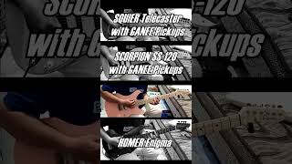 GUITAR COMPARISONS | gear comparison #shorts
