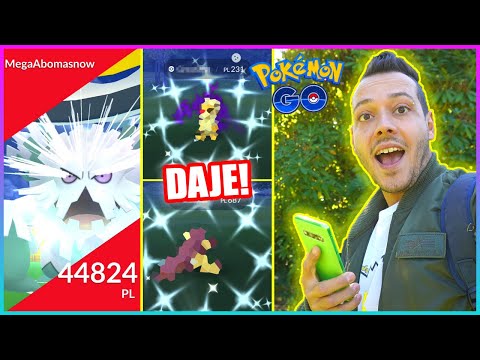CATTURO DUE *SHINY* RARI & RAID DI MEGA ABOMASNOW! - Pokémon GO ITA