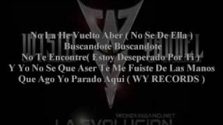 Wisin y Yandel Desaparecio Letra (Lyrics)