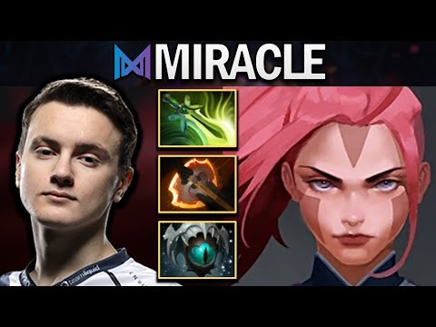 NIGMA.MIRACLE ANTI-MAGE WITH 1100 XPM - DOTA 2 7.28 GAMEPLAY