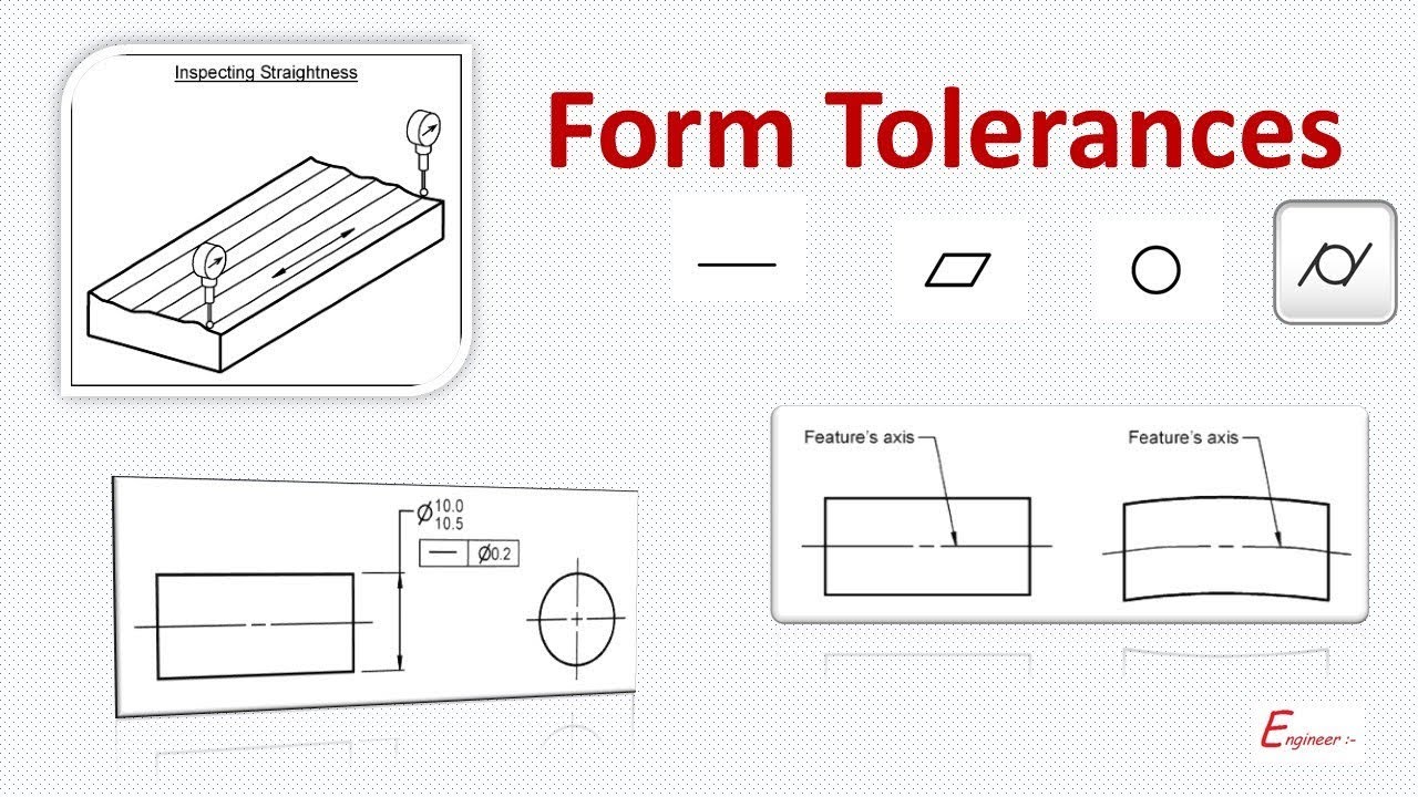 Form Tolerances I GD&T I Engineer